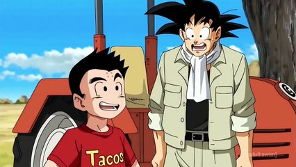 Goku Punches Krillin in The Face HD