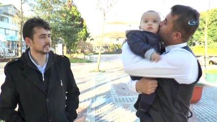 Kahraman Şoför, Hayatını Kurtardığı 11 Aylık Asaf Ömer'i Ziyaret Etti