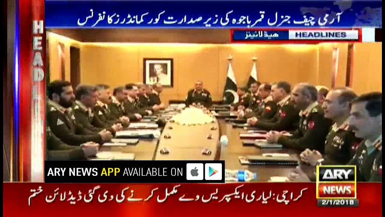 Headlines 1900 2nd January 2018