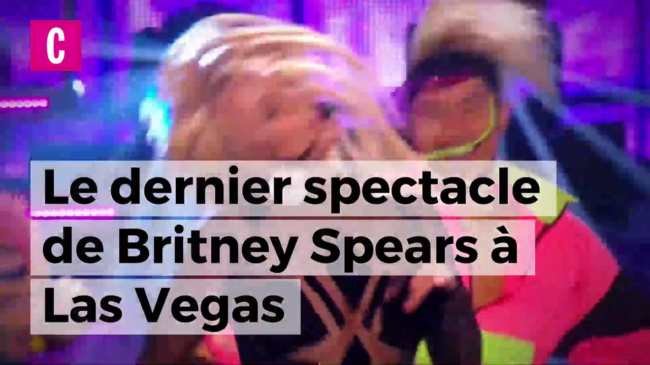 Le dernier concert de Britney Spears à Las Vegas