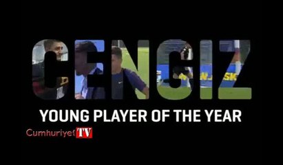Roma'da yılın genç futbolcusu Cengiz Ünder