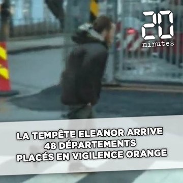 Après Carmen, la tempête Eleanor arrive par le nord, 48 départements en alerte orange