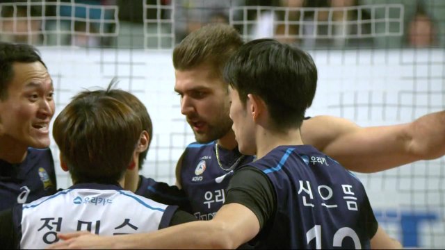 '파다르 35점' 우리카드, OK저축은행 꺾고 4연패 탈출 / YTN