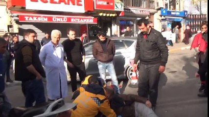 Beyoğlu'nda Görünmez Kaza: 1 Yaralı