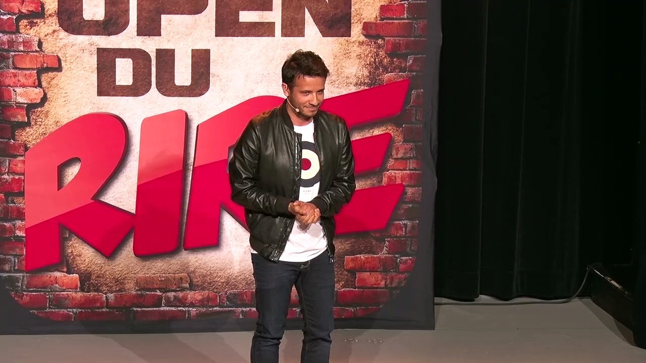Laurent Barat aux Open du rire - Laurent Barat a presque grandi