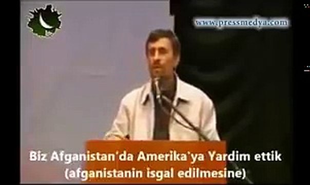 Mahmud Ahmedinejad : 'Afganistan ve Irak'ın işgalinde Amerika'ya yardım ettik.