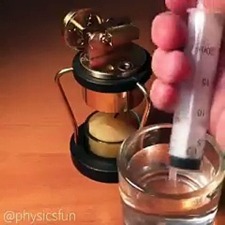 Candle Steam Engine