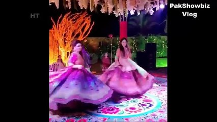 Geo News Anchor Nabeeha Ejaz Dance at her mehndi ceremony
