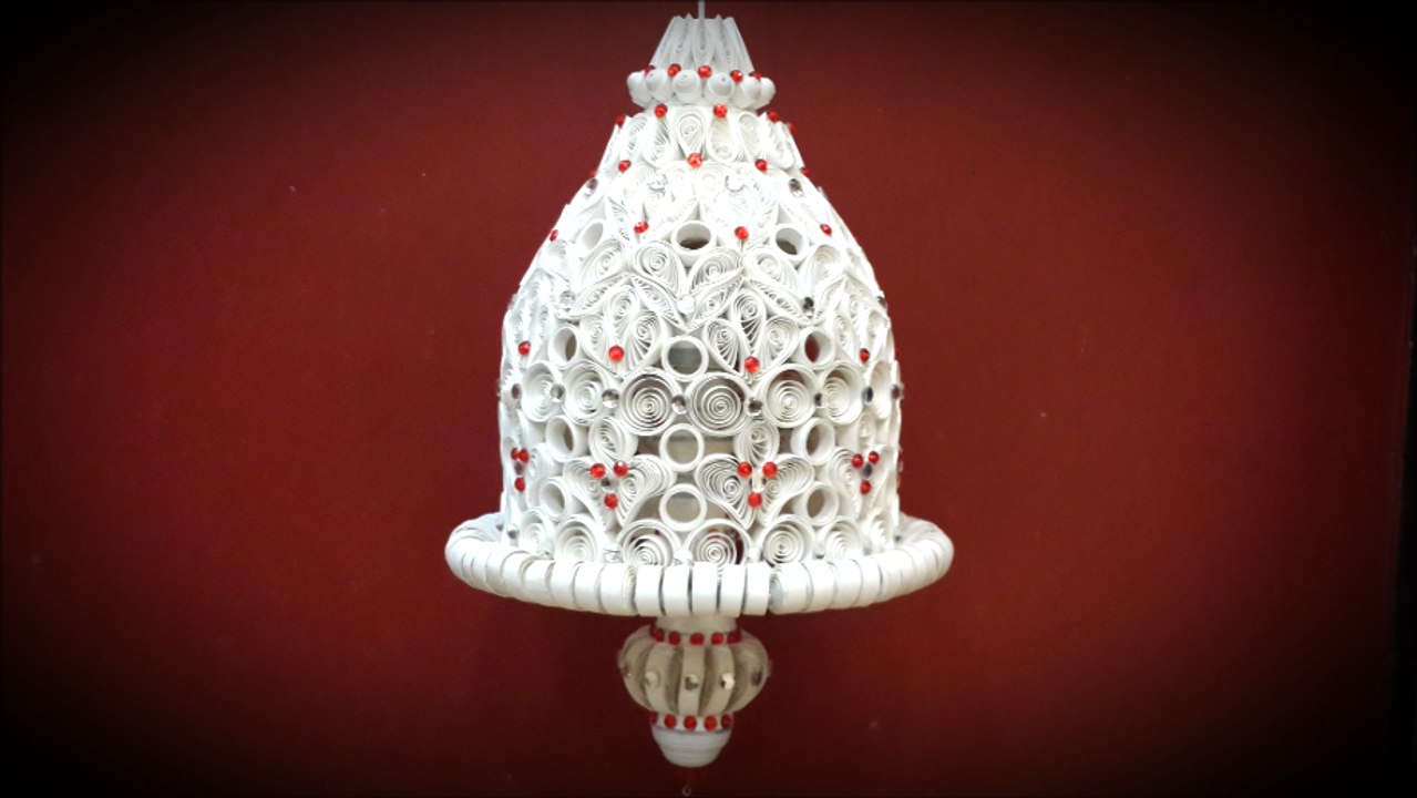 Paperquilling decorative bell
