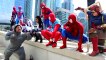 Spider-Man VS Rhino - Real Life Superhero Battle! | Superheroes | Spiderman | Superman | Frozen Elsa | Joker