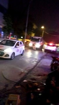 Truck Driver Almost Hits Police Office