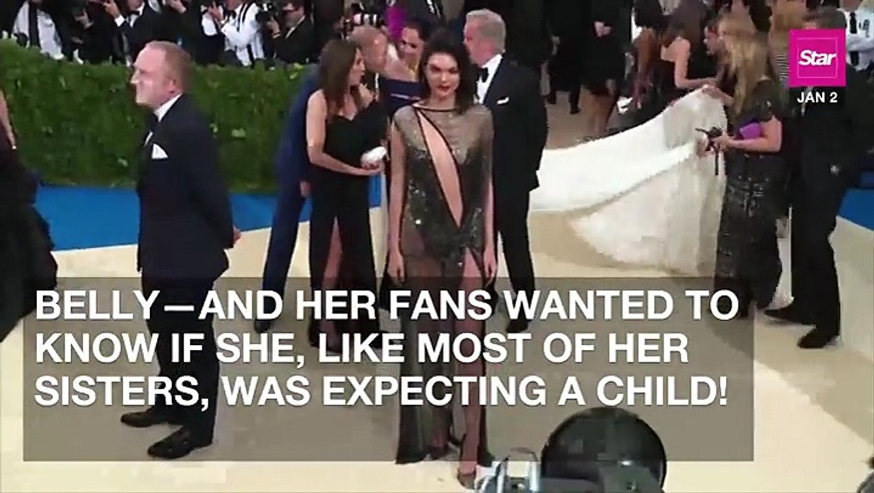 Kendall Jenner Shuts Down Pregnancy Speculation