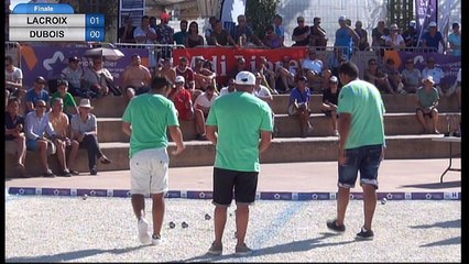 1er Supranational Odyssée de la pétanque : Finale Quintais VS Dubois