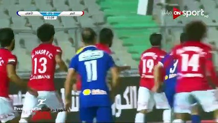 الهدف الأول لـ الاهلي امام النصر ' ايمن اشرف ' الجولة الـ 8 الدوري المصري