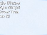 URCOVER Custodia Ultra Slim Apple iPhone 7 VRS Design Simpli Fit  Back Cover Trasparente