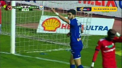 الاهلي يحرز هدفين في مرمى النصر في اربع دقائق .. الدوري المصري
