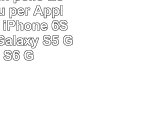 Custodia in pelle Esotica L  Blu per Apple iPhone 6 iPhone 6S  Samsung Galaxy S5 Galaxy