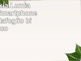Custodia in finta pelle per Nokia Lumia 830 Cover Smartphone Case portafoglio bianco