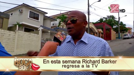 Richard Barker regresa a la televisión ecuatoriana