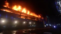 Massive car park fire in Liverpool destroys 1,400 vehicles