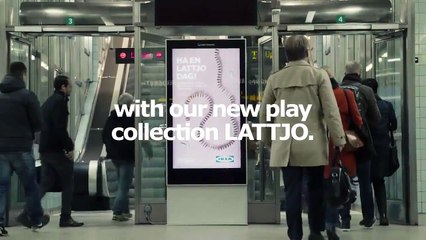 Playful IKEA ad in the subway of Stockholm   IKEA Case study
