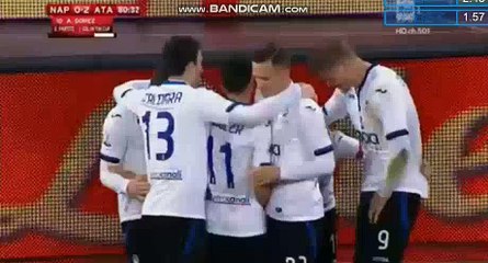 Alejandro Gomez GOAL - Napoli 0-2 Atalanta 02.01.2018