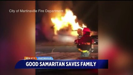 Family Grateful for Good Samaritans Who Alerted Them to Fire as They Slept
