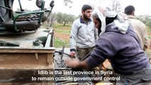 Fighting between Syria regime, rebel groups in Idlib province