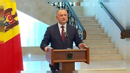 El presidente de Moldavia rechaza la decisión del Tribunal Constitucional