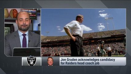 Mike Garafolo: Peyton Manning could replace Jon Gruden in broadcast booth