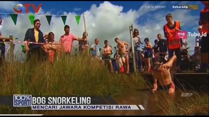 Kompetisi Unik Bog Snorkeling, Menyelam di Permukaan Rawa