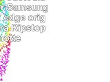 Adore June  Custodia Triangle per Samsung Galaxy S7 edge  original Cordura Ripstop  blu