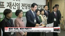 People's Party, Bareun Party launching joint committee on planned merger