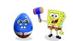 SPONGEBOB SURPRISE EGGS for Kids Learn Colors TOYS  Cars Cartoon for To