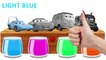 Disney Cars 3 Mcqueen Bathing Colors FUNNY Learn Colors With cars 3 Finger