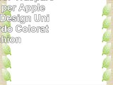 KHOMO Cover Trasparente  Opaco per Apple iPhone 5C Design Unico con Bordo Colorato