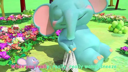 The Sneezing Song _ Nursery Rhymes & Kids