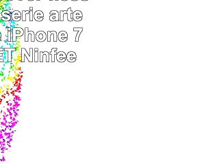 Custodia cover flessibile TPU serie arte per Apple iPhone 7 47 MONET Ninfee