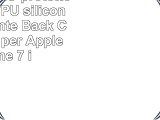 Caso VAPIAO protettore bordo TPU silicone trasparente Back Cover Case per Apple iPhone 7