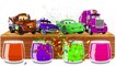 McQueen Cars and HULK Bathing Colors Fun   Colors for Children  Learn Colors McQueen Truck
