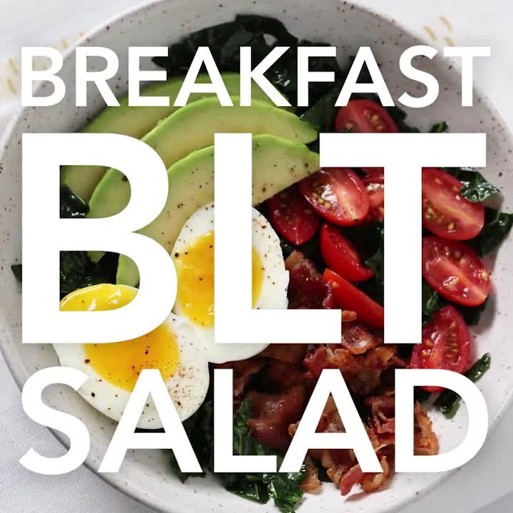 Breakfast BLT Salad
