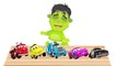BABY HULK CRY with MASHA and the BEAR and McQUEEN CARS! FINGER FAMILY! Video for kids!2-