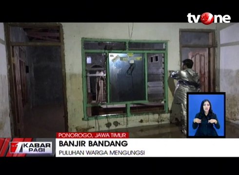 Puluhan Rumah di Ponorogo Diterjang Banjir Bandang 2 Meter
