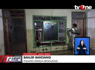 Puluhan Rumah di Ponorogo Diterjang Banjir Bandang 2 Meter