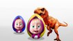 MASHA and the BEAR!!! LEARN COLORS! ANGRY BIRDS! OLAF! Surprise Eggs! Video for kids and childre