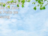 Custodia a libretto per Samsung Galaxy S5  1 Custodia a Libretto in Vera Pelle per