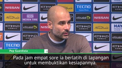 De Bruyne ingin bermain, lalu saya kabulkan – Guardiola