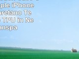 URCOVER Touch Case  Custodia Apple iPhone 6  6s   Poliuretano Termostatico TPU in Nero