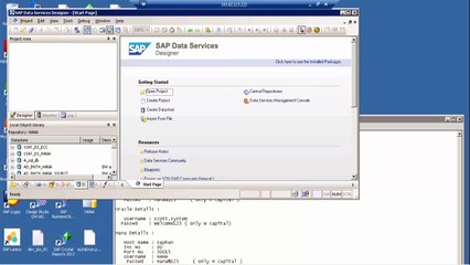 SAP HANA(Creating a Datastore) Online Training