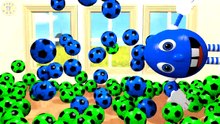 ⚽ Colors Learning For Kids - The Soccer Ball Pit Show - Mr Eggie Show-XotD5IijBto